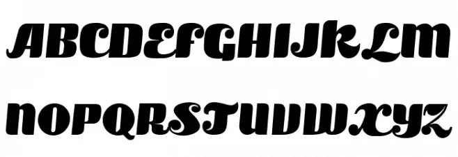 Satisfaction Schriftart Groß