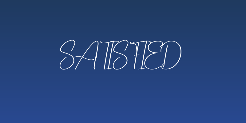 Satisfied Social Header