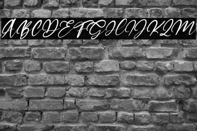 Satisfield Italic Font examples