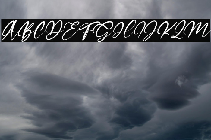 Satisfield Italic Example 2