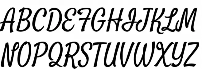 Satisfy Schriftart Groß