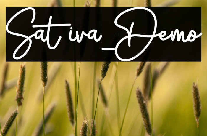 Sativa_Demo Example 3