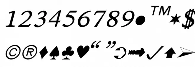 Satluj Italic 字体 大写