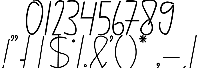 Satnight Signature 字体 其它煤焦