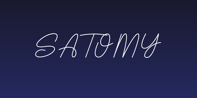 Satomy Social Header