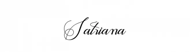 Satriana  font caratteri gratis