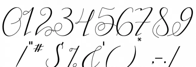 Satriana Font OTHER CHARS