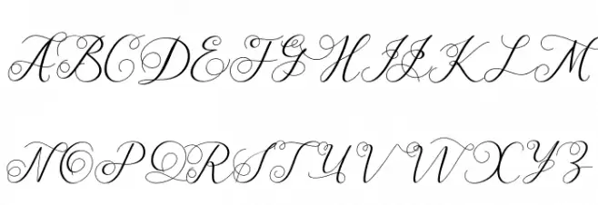 Satriana Font UPPERCASE