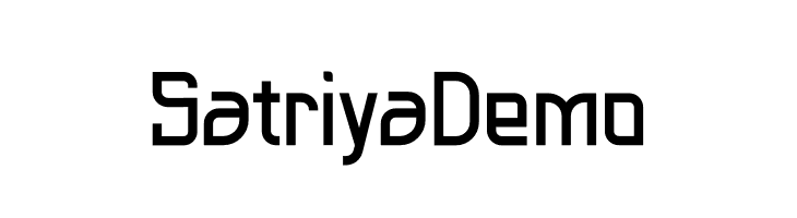 Satriya Demo  Free Fonts Download