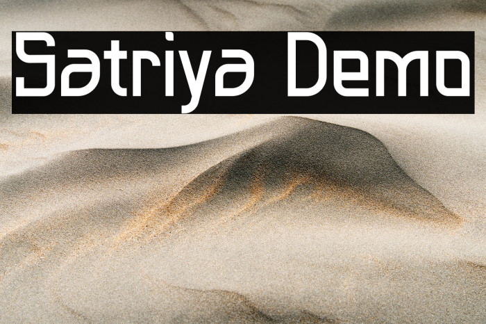 Satriya Demo Example 2