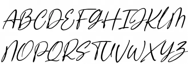 Sattanic DEMO Italic Schriftart Groß