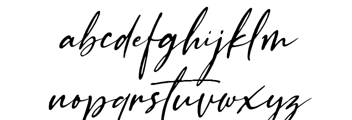 Sattanic DEMO Italic Font LOWERCASE