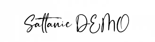 Sattanic DEMO  Fuentes Gratis Descargar