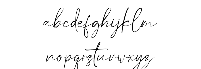 Satteck Font LOWERCASE