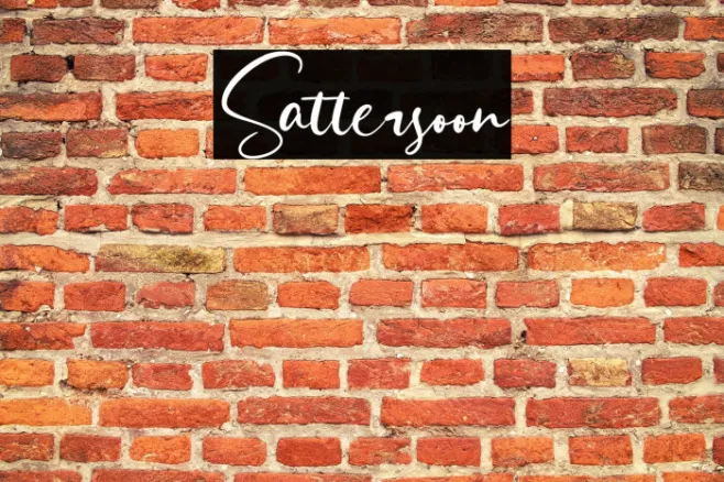 Sattersoon Example 2
