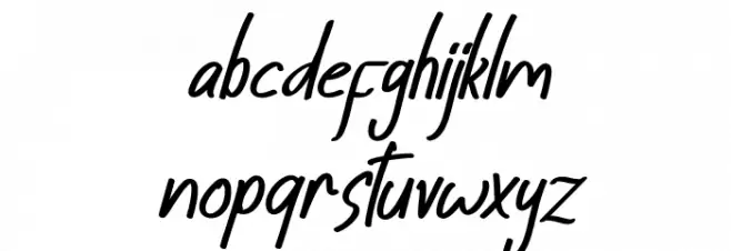Sattine Italic خط أحرف صغيرة