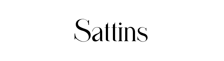 Sattins  Descarca Fonturi Gratis