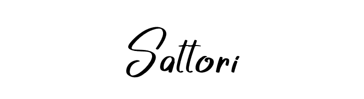 Sattori  免费字体下载
