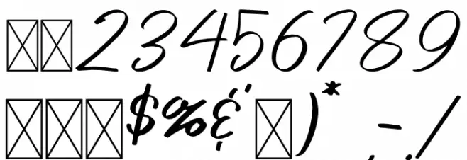 Sattori Font OTHER CHARS