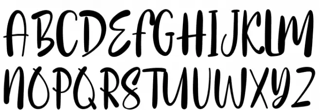Saturday Hustle Regular Schriftart Groß