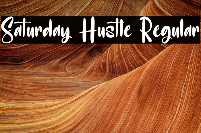 Saturday Hustle Regular Example 1