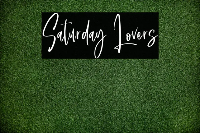 Saturday Lovers Example 3
