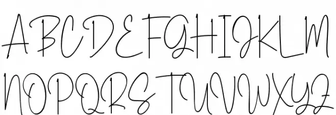 Saturday Moon Demo Script خط أحرف كبيرة