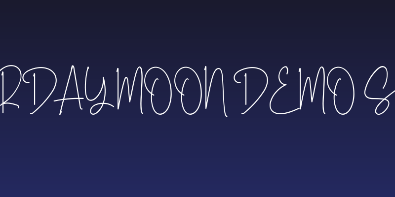 Saturday Moon Demo Script Social Header
