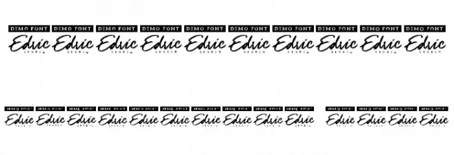 Saturday Moon Demo Font OTHER CHARS