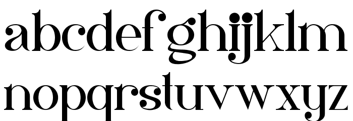 Saturday Moon Demo Font LOWERCASE