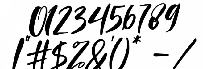 Saturday Morning Italic Font OTHER CHARS