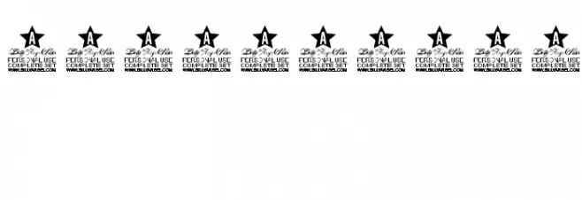 Saturday Nights Personal Use Font OTHER CHARS