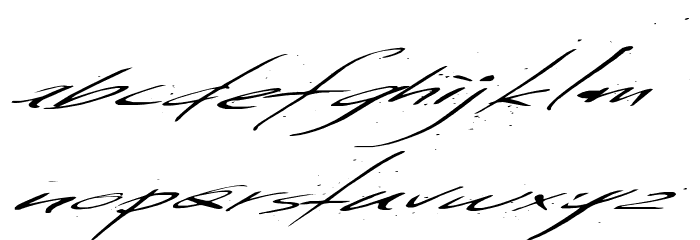 Saturday Sunday Monday Font LOWERCASE