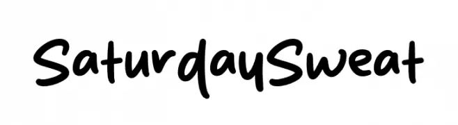 Saturday Sweat  フリーフォントのダウンロード
