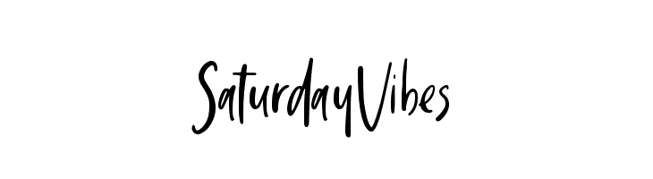 Saturday Vibes Font