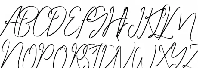 Saturday Schriftart Groß