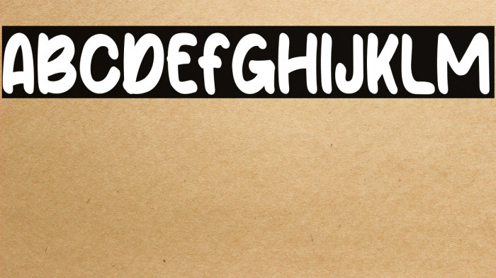 SaturdayAlright-Regular Font examples