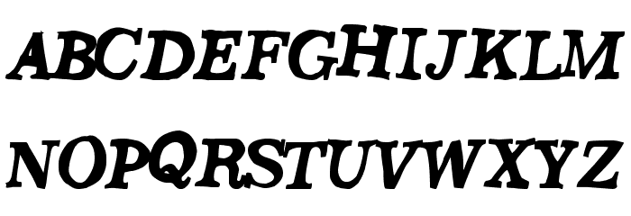 SaturdayEvening Font LOWERCASE
