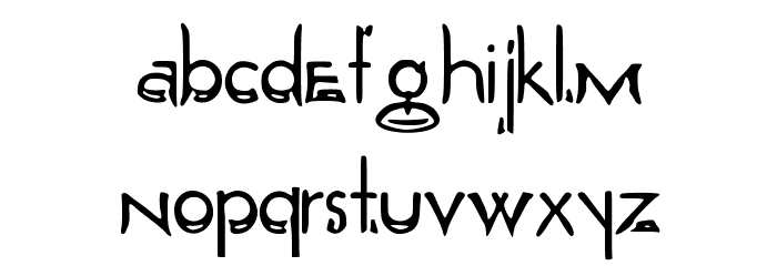 SaturdayMorningHand Font LOWERCASE
