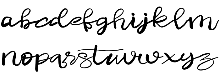 Saturdayinlove Font LOWERCASE