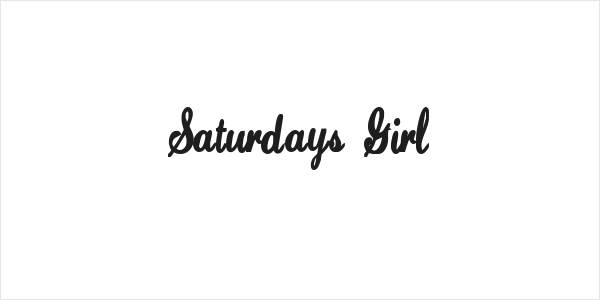 Saturdays Girl Logo