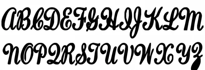 SaturdaysGirl Schriftart Groß
