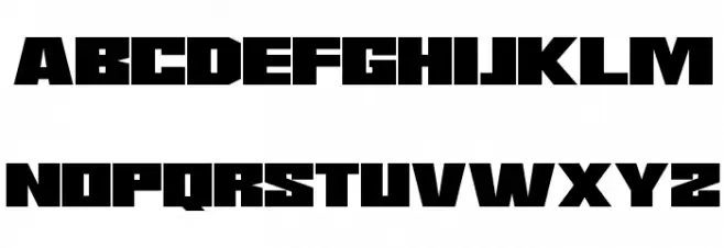 Saturn 3 Font LOWERCASE