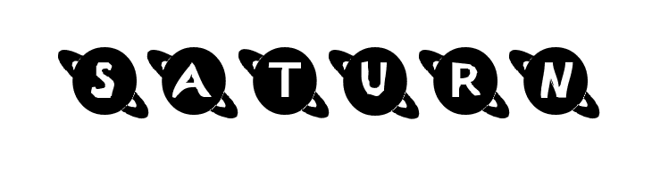 Saturn Fonte