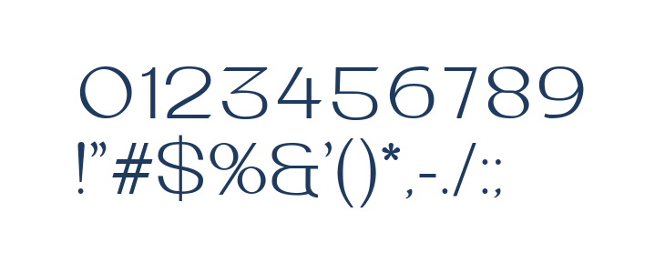 Saturnest Bold Other Characters