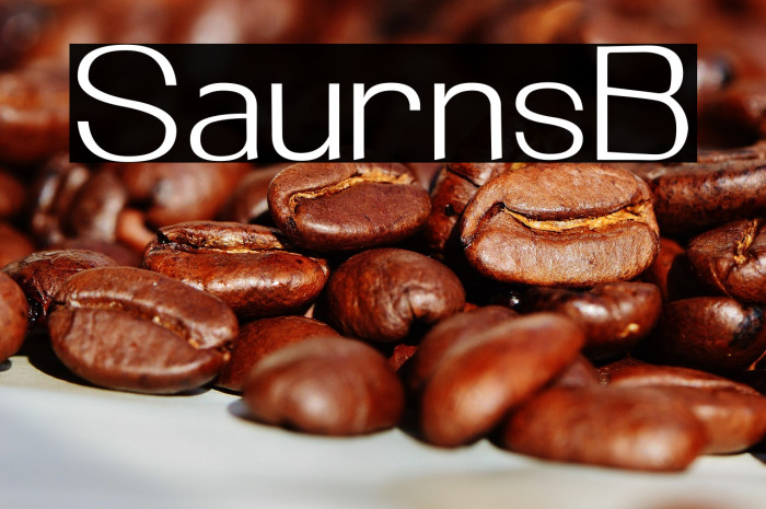 Saturnest Bold Example 1