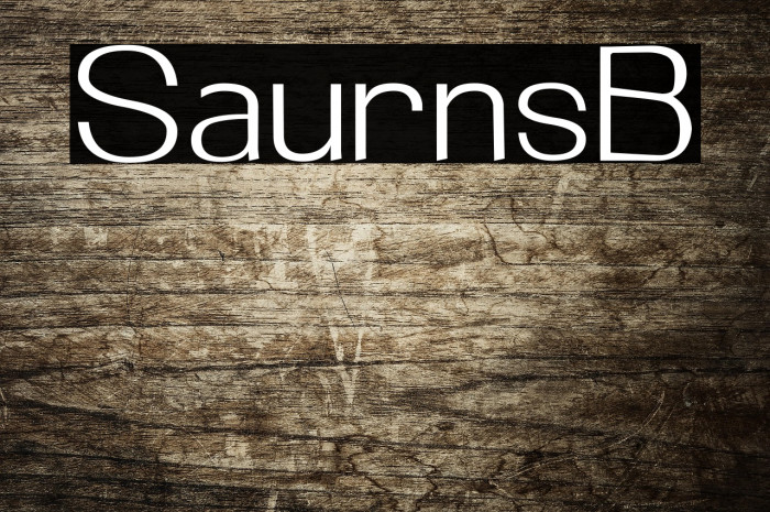 Saturnest Bold Example 2