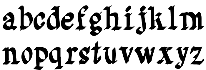 Saturno Font LOWERCASE