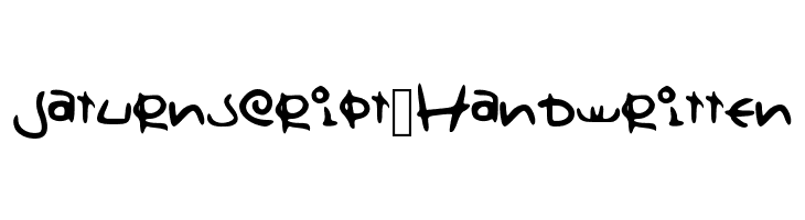 Saturnscript_Handwritten  baixar fontes gratis
