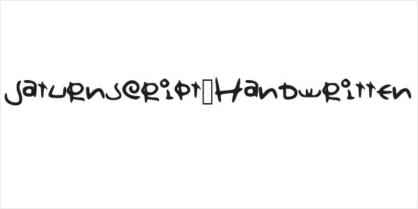 Saturnscript_Handwritten Logo